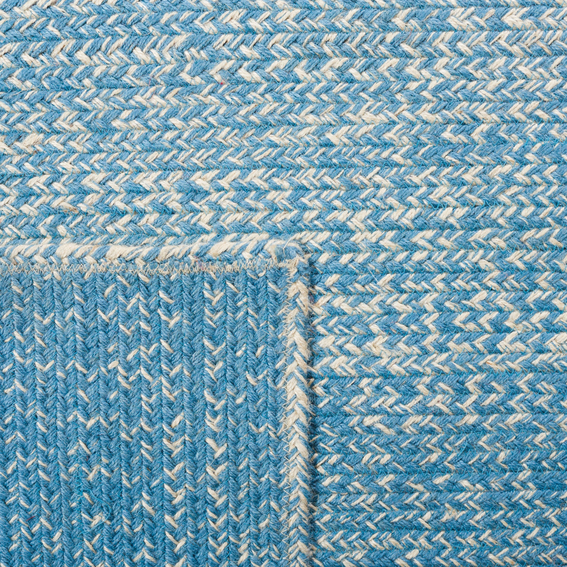 Safavieh Natural Fiber Nfb263M Natural/Light Blue Area Rug