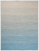 Safavieh Natural Fiber Nfb263M Natural/Light Blue Rug.
