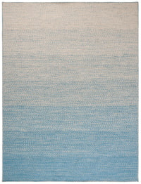 Safavieh Natural Fiber Nfb263M Natural/Light Blue Area Rug