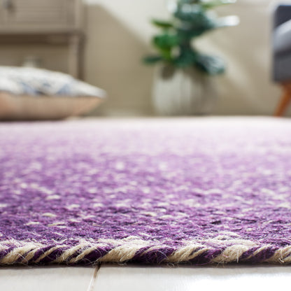 Safavieh Natural Fiber Nfb263V Natural/Purple Area Rug