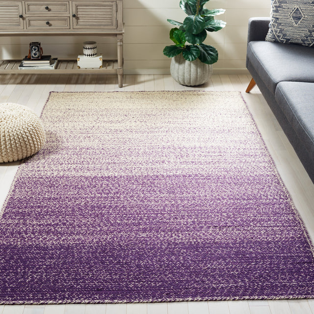 Safavieh Natural Fiber Nfb263V Natural/Purple Rug.