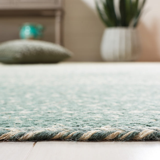 Safavieh Natural Fiber Nfb263Y Natural/Green Rug.