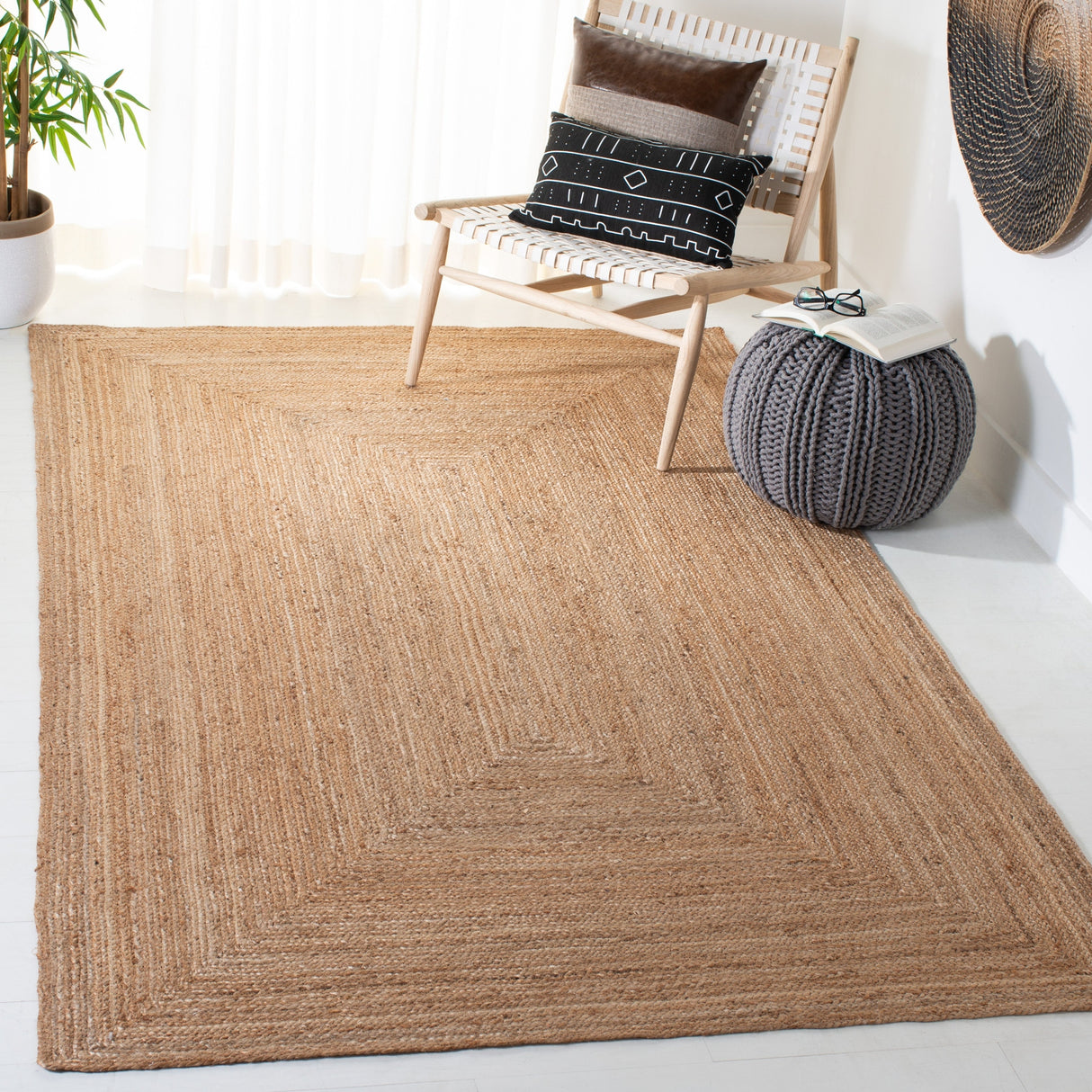 Safavieh Natural Fiber Nfb304A Natural Rugs.