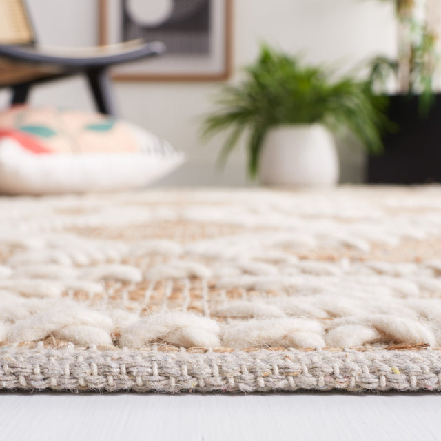 Safavieh Natural Fiber Nfb377A Natural/Ivory Rug.