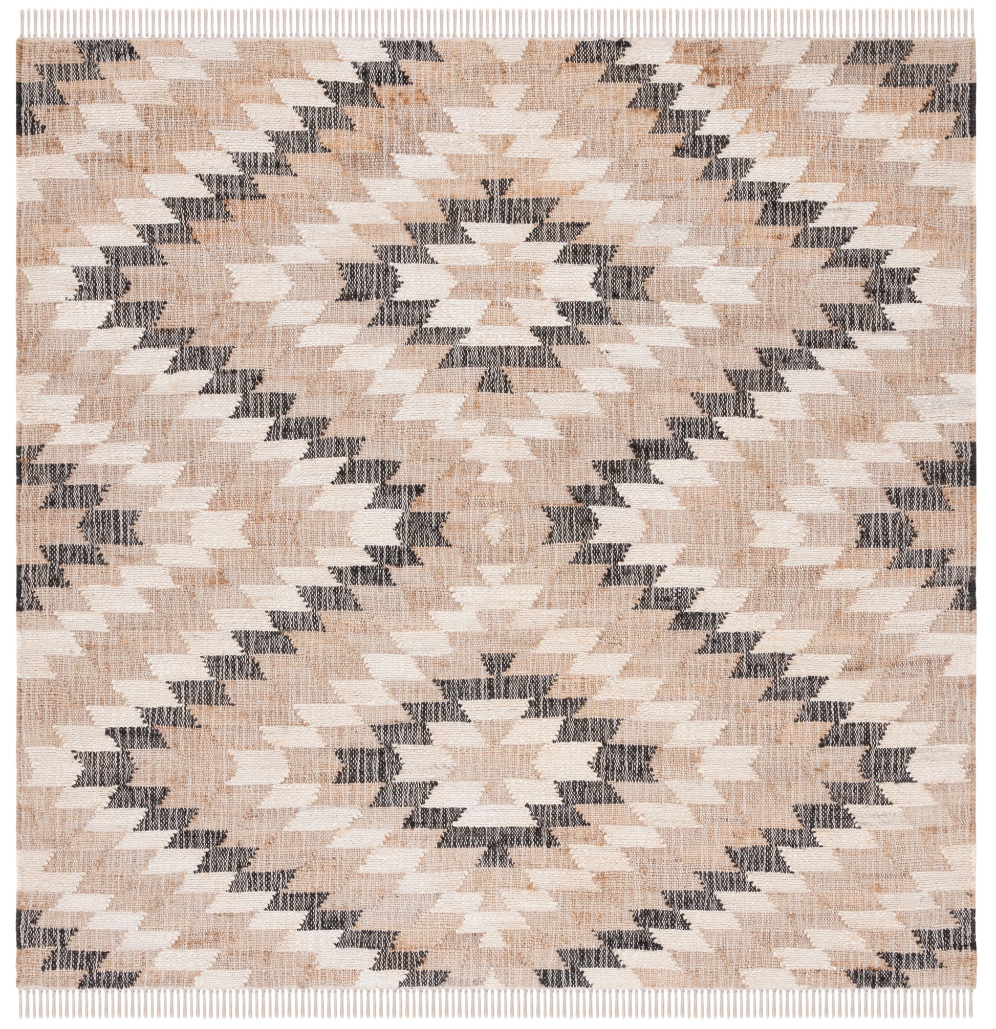 Safavieh Natural Fiber Nfb401A Natural/Black Area Rug