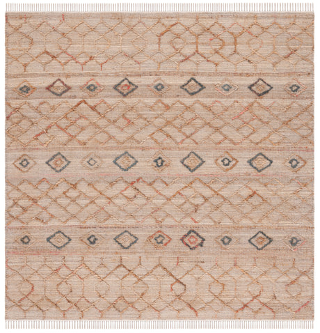 Safavieh Natural Fiber Nfb402A Natural/Rust Rug.