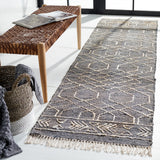 Safavieh Natural Fiber Nfb406Z Black/Ivory Rug.