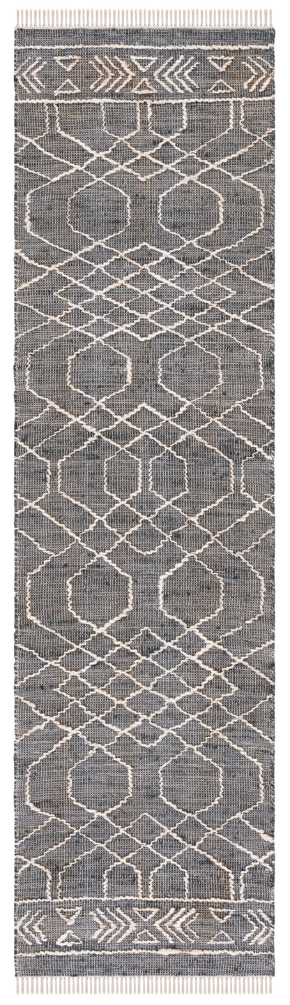 Safavieh Natural Fiber Nfb406Z Black/Ivory Area Rug