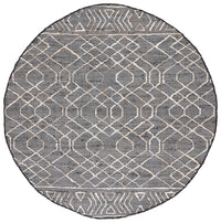 Safavieh Natural Fiber Nfb406Z Black/Ivory Area Rug