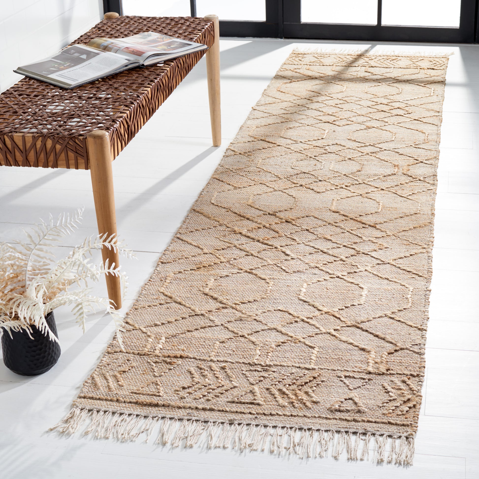 Safavieh Natural Fiber Nfb407A Natural/Beige Area Rug