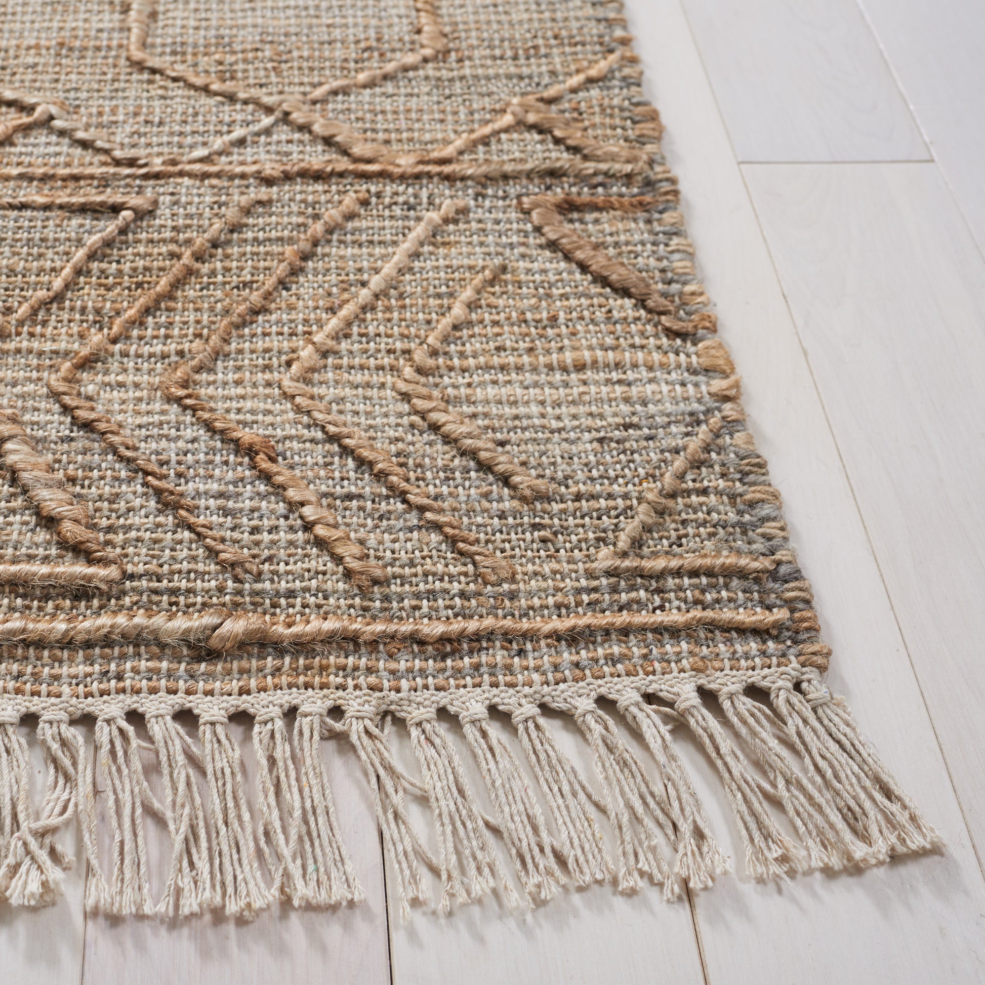 Safavieh Natural Fiber Nfb407A Natural/Beige Area Rug