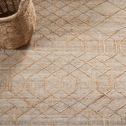 Safavieh Natural Fiber Nfb407A Natural/Beige Area Rug