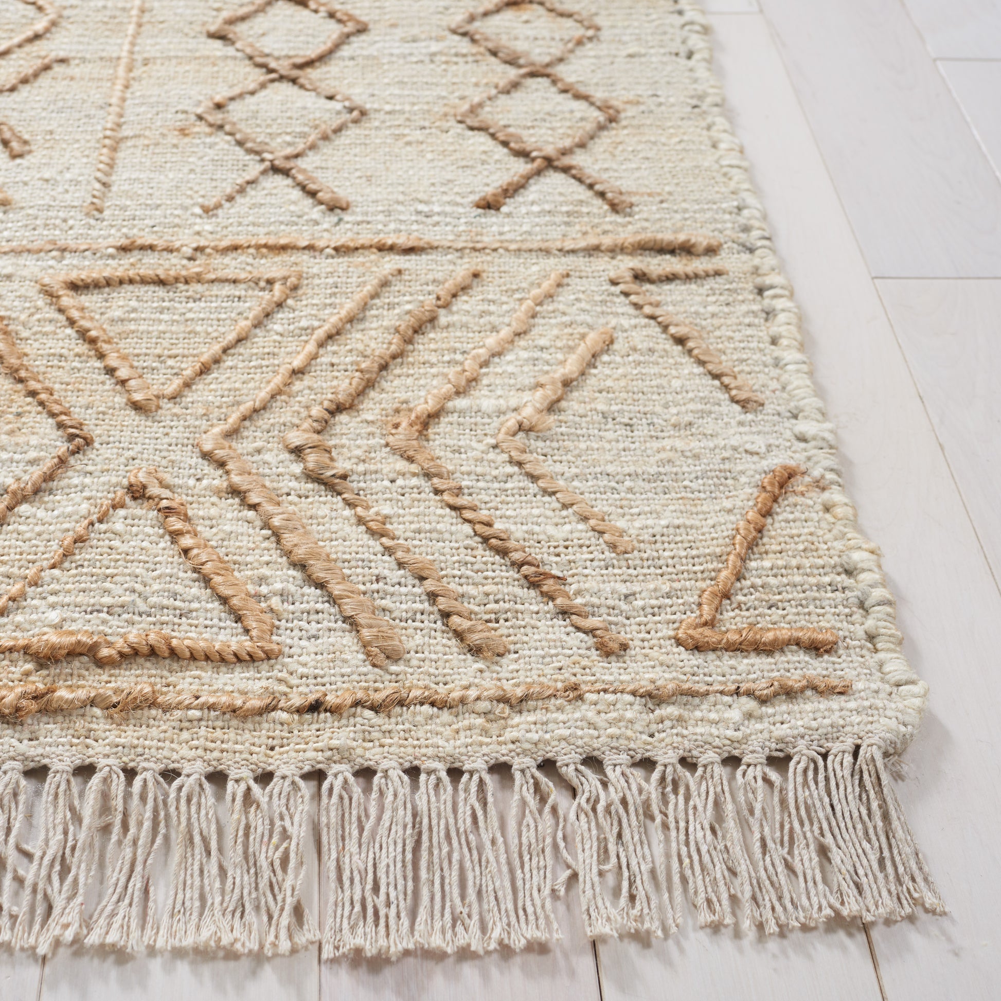 Safavieh Natural Fiber Nfb409A Natural/Beige Area Rug