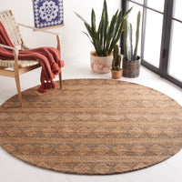 Safavieh Natural Fiber Nfb551A Natural/Black Area Rug