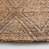 Safavieh Natural Fiber Nfb552A Natural/Black Rug.