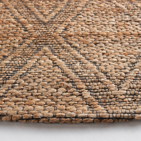 Safavieh Natural Fiber Nfb552A Natural/Black Rug.