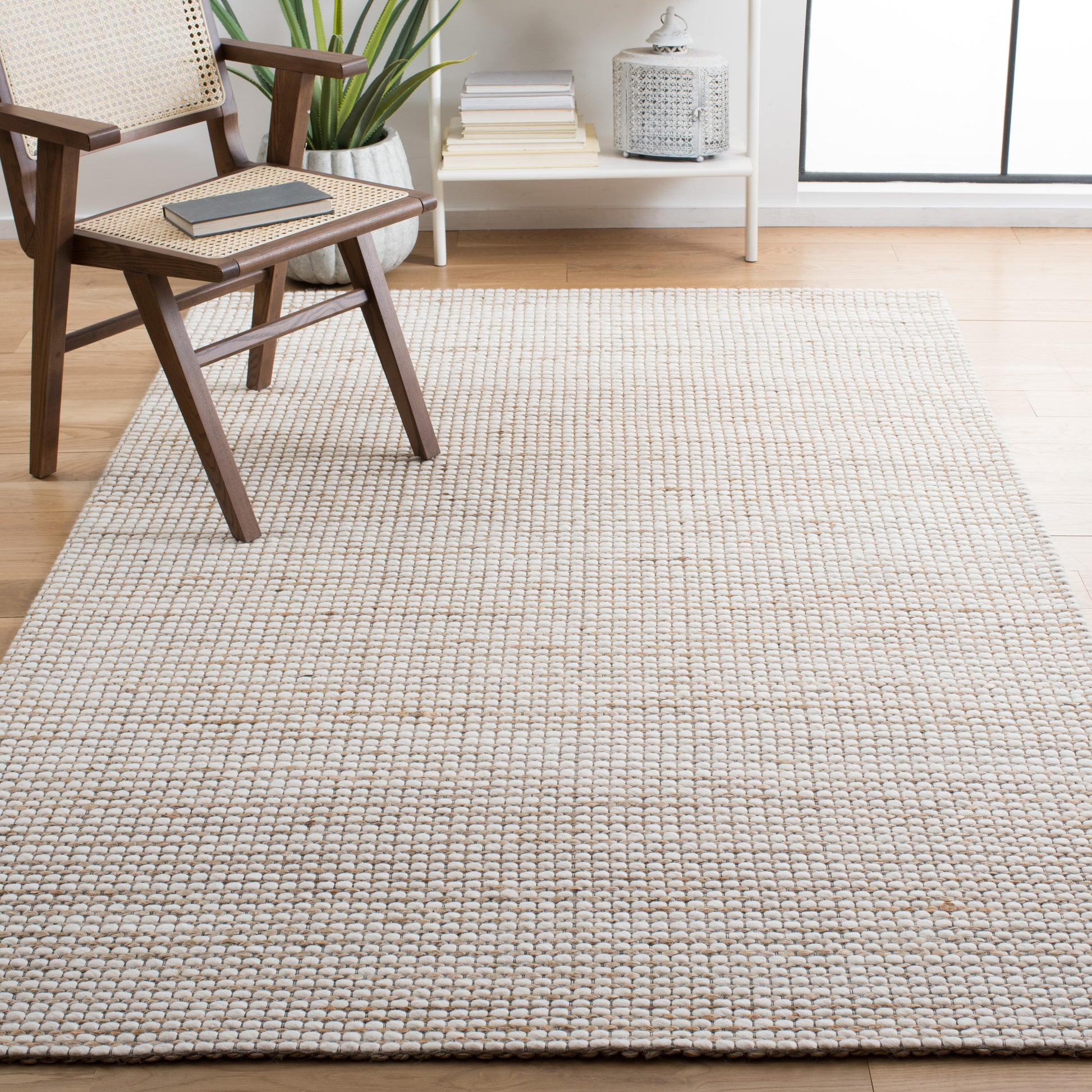 Safavieh Natural Fiber Nfb553A Natural/Ivory Area Rug