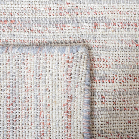 Safavieh Natural Fiber Nfb555F Grey/Red Rug.