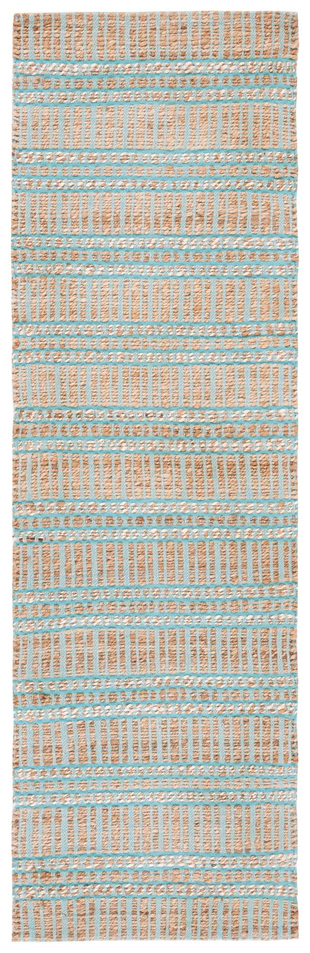 Safavieh Natural Fiber Nfb651K Teal/Natural Rug.