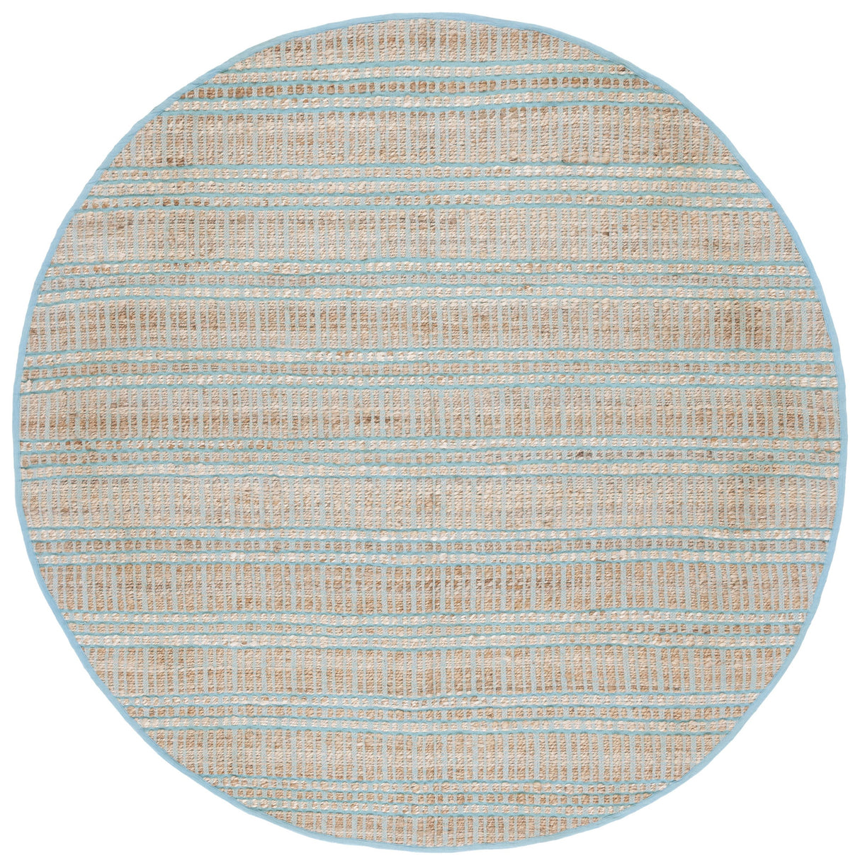 Safavieh Natural Fiber Nfb651K Teal/Natural Rug.