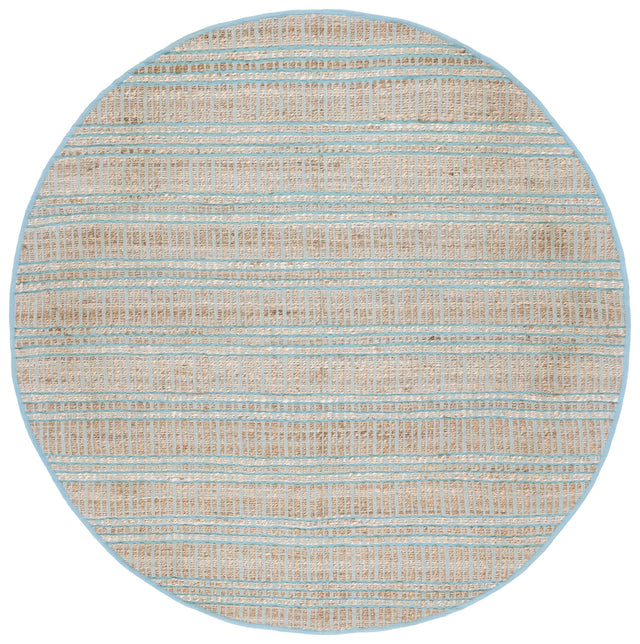 Safavieh Natural Fiber Nfb651K Teal/Natural Rug.