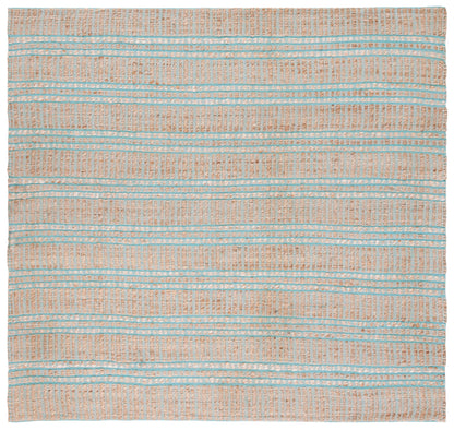 Safavieh Natural Fiber Nfb651K Teal/Natural Area Rug