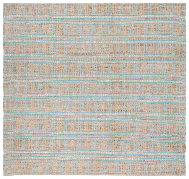 Safavieh Natural Fiber Nfb651K Teal/Natural Rug.