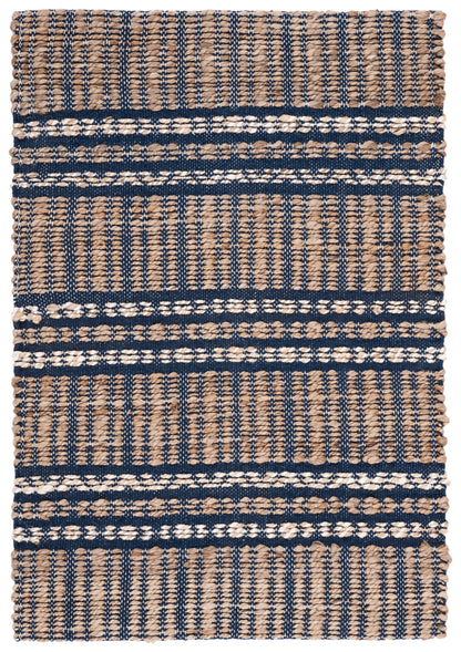 Safavieh Natural Fiber Nfb651N Navy/Natural Area Rug