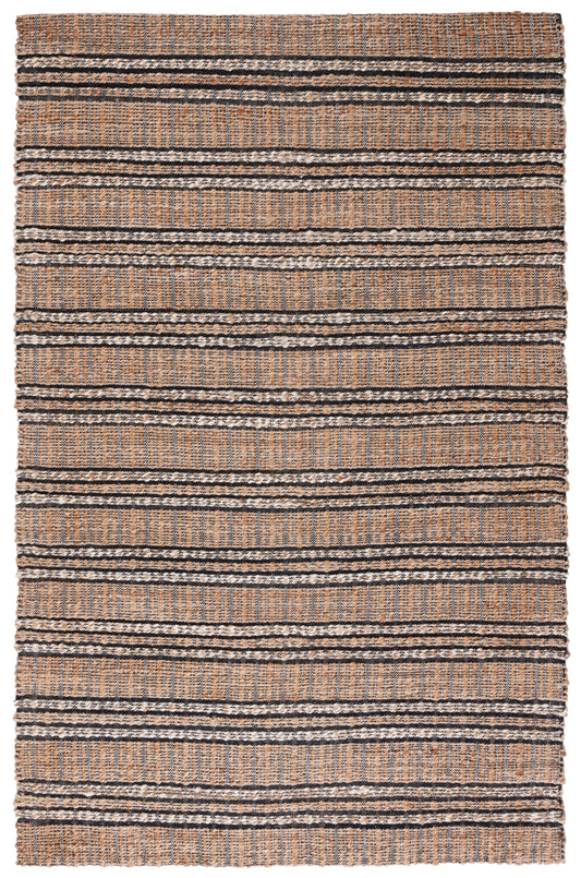 Safavieh Natural Fiber Nfb651N Navy/Natural Area Rug