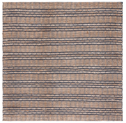 Safavieh Natural Fiber Nfb651N Navy/Natural Area Rug