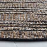 Safavieh Natural Fiber Nfb651Z Black/Natural Rug.