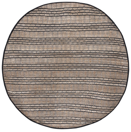 Safavieh Natural Fiber Nfb651Z Black/Natural Rug.