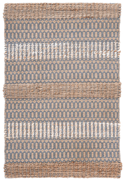 Safavieh Natural Fiber Nfb652F Grey/Natural Area Rug