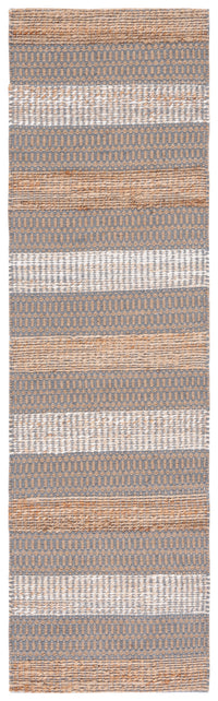 Safavieh Natural Fiber Nfb652F Grey/Natural Area Rug