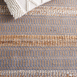 Safavieh Natural Fiber Nfb652F Grey/Natural Rug.