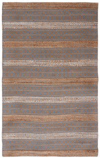 Safavieh Natural Fiber Nfb652F Grey/Natural Area Rug