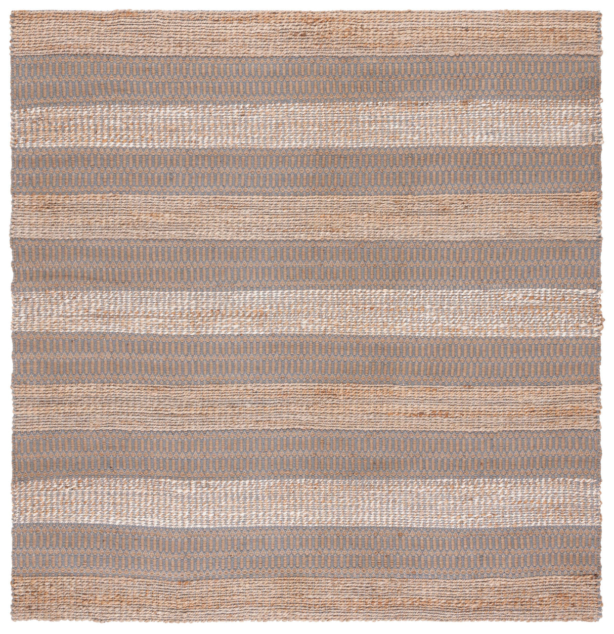 Safavieh Natural Fiber Nfb652F Grey/Natural Rug.
