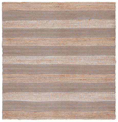 Safavieh Natural Fiber Nfb652F Grey/Natural Rug.