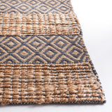 Safavieh Natural Fiber Nfb653H Charcoal/Natural Rug.