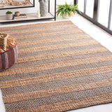 Safavieh Natural Fiber Nfb653H Charcoal/Natural Rug.