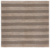 Safavieh Natural Fiber Nfb653H Charcoal/Natural Rug.