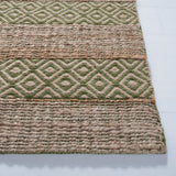 Safavieh Natural Fiber Nfb653Y Green/Natural Rug.