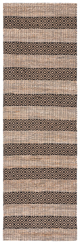 Safavieh Natural Fiber Nfb653Z Black/Natural Rug.