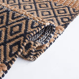 Safavieh Natural Fiber Nfb653Z Black/Natural Rug.