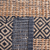 Safavieh Natural Fiber Nfb653Z Black/Natural Rug.