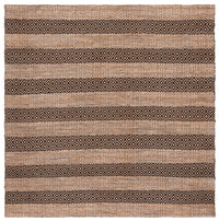 Safavieh Natural Fiber Nfb653Z Black/Natural Area Rug