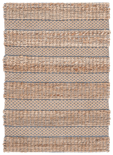 Safavieh Natural Fiber Nfb654F Grey/Natural Rug.