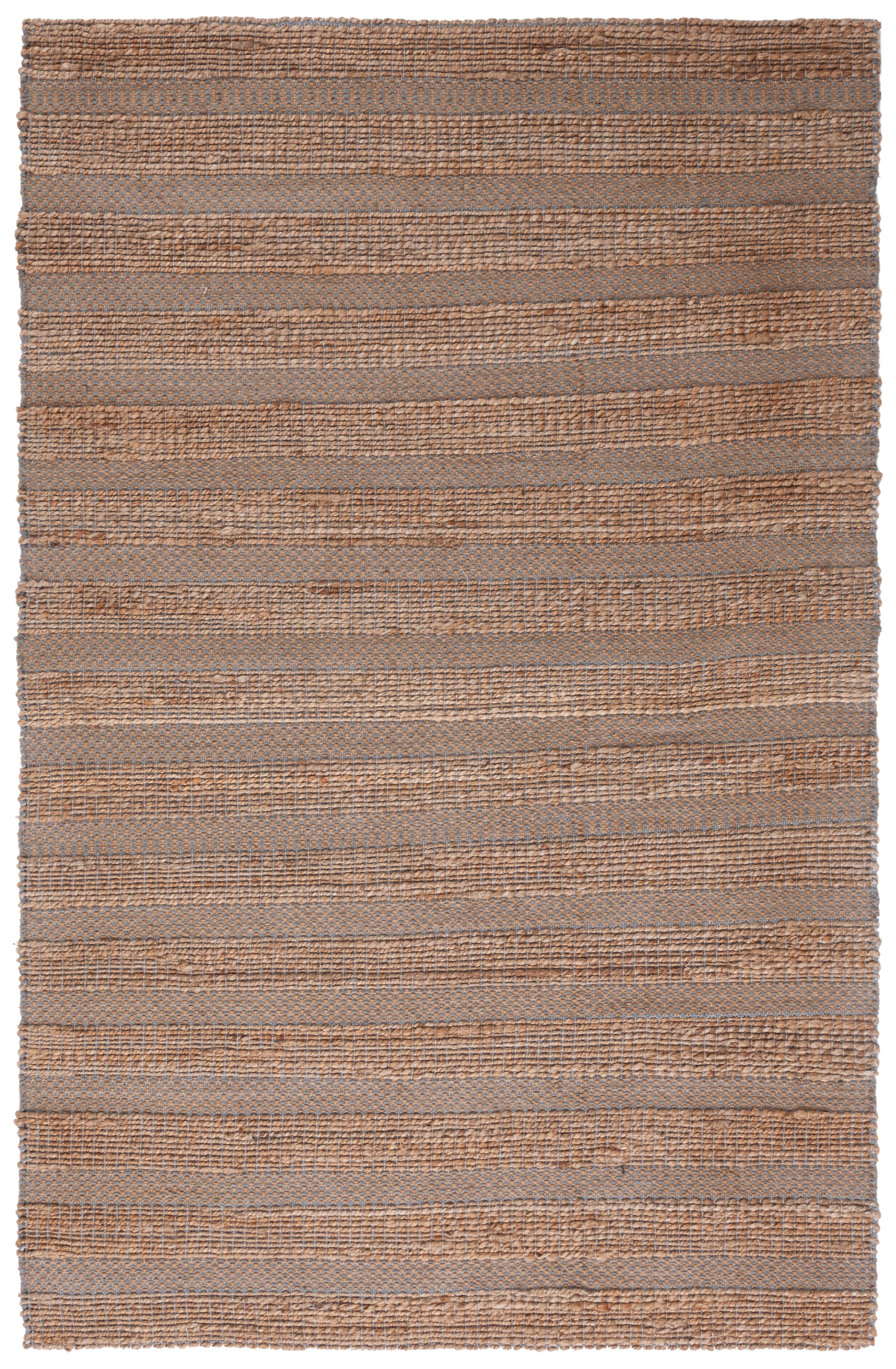 Safavieh Natural Fiber Nfb654F Grey/Natural Area Rug