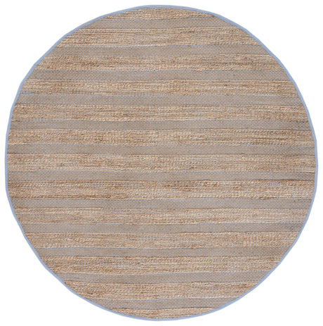 Safavieh Natural Fiber Nfb654M Light Blue/Natural Rug.