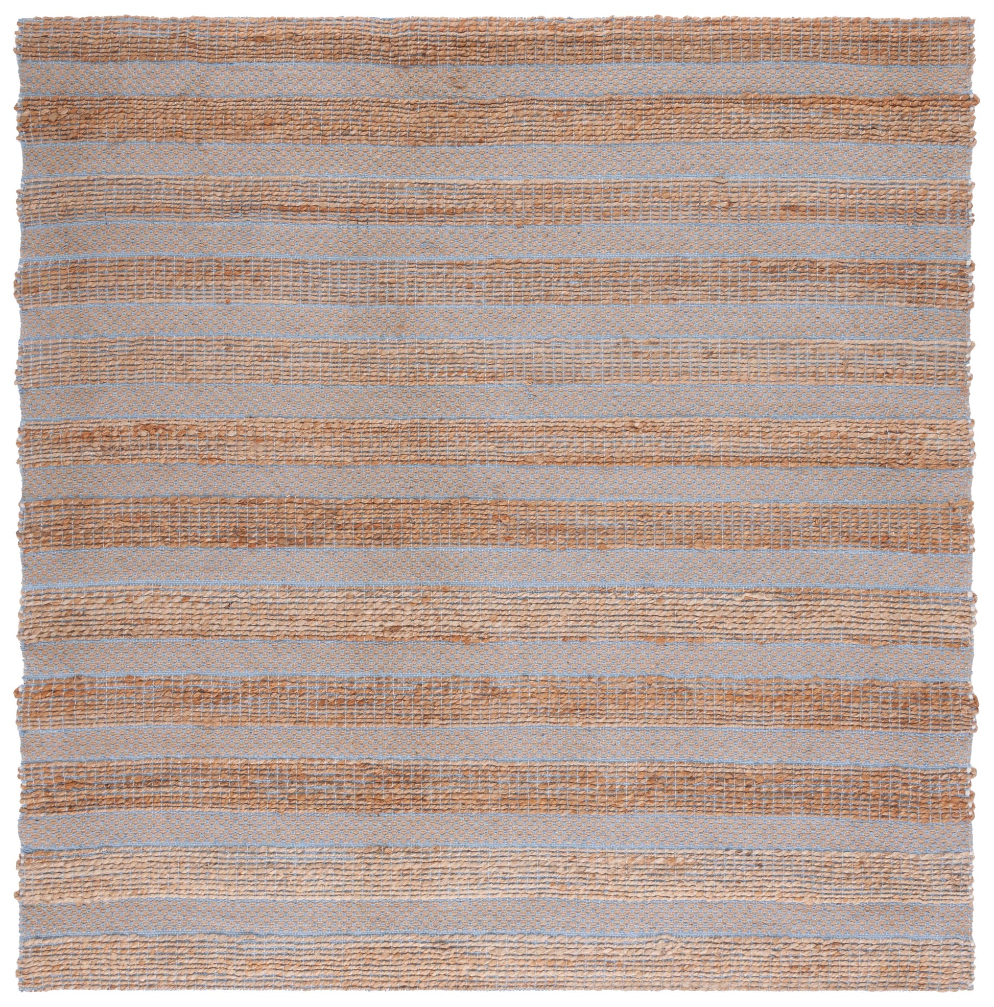 Safavieh Natural Fiber Nfb654M Light Blue/Natural Area Rug